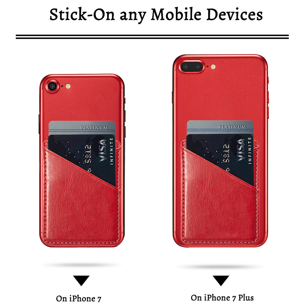 Stick on iPhone wallet