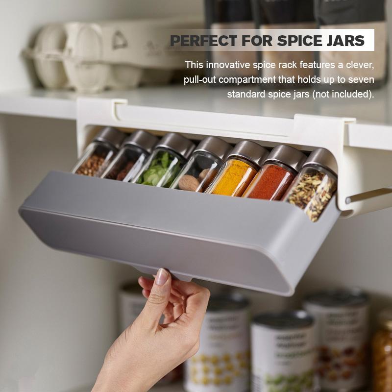 Seasonings Shelf Holder