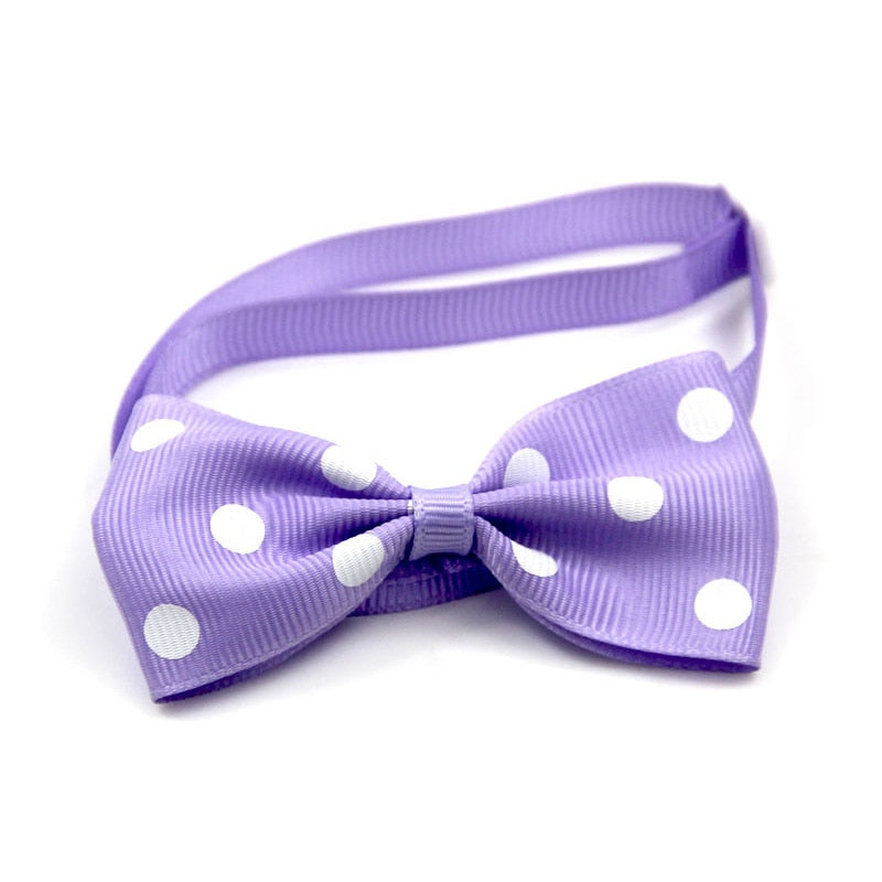 Pet Christmas Bow Collar