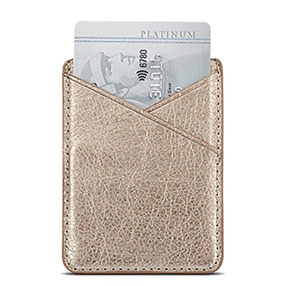 Stick on iPhone wallet