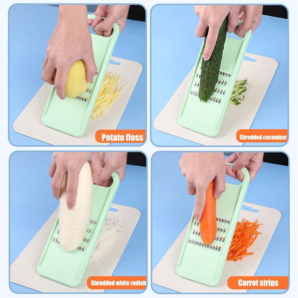 Vegetable Fruit Potato Mandolin Slicer Peeler Dicer Cutter Chopper Grater Cutter Kitchen Accessories Vegetable A7V8