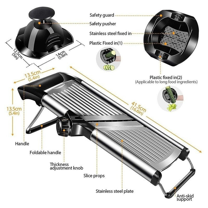 Mandoline Steel Slicer