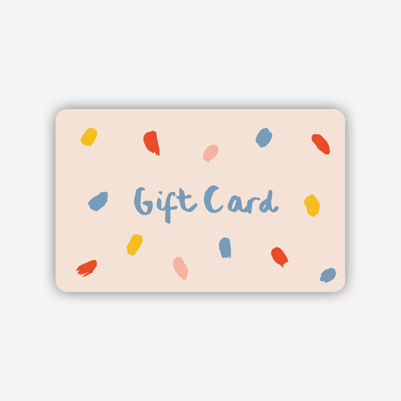 Holiday Digital Gift card