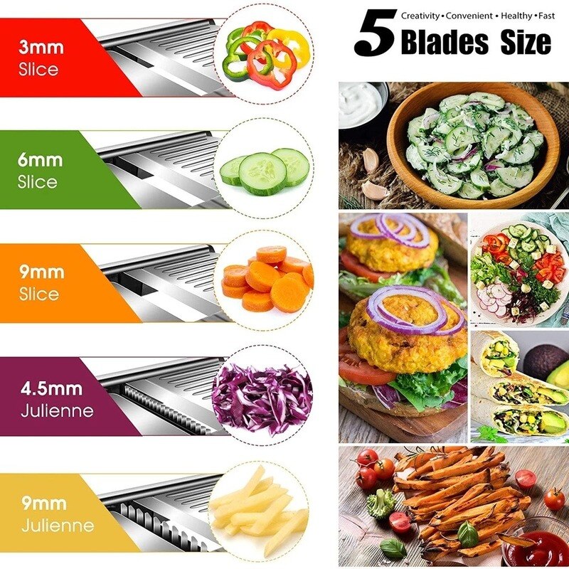Mandoline Steel Slicer