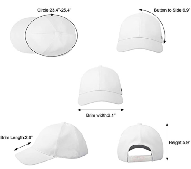 Led Light Up Glow in the dark baseball hat
